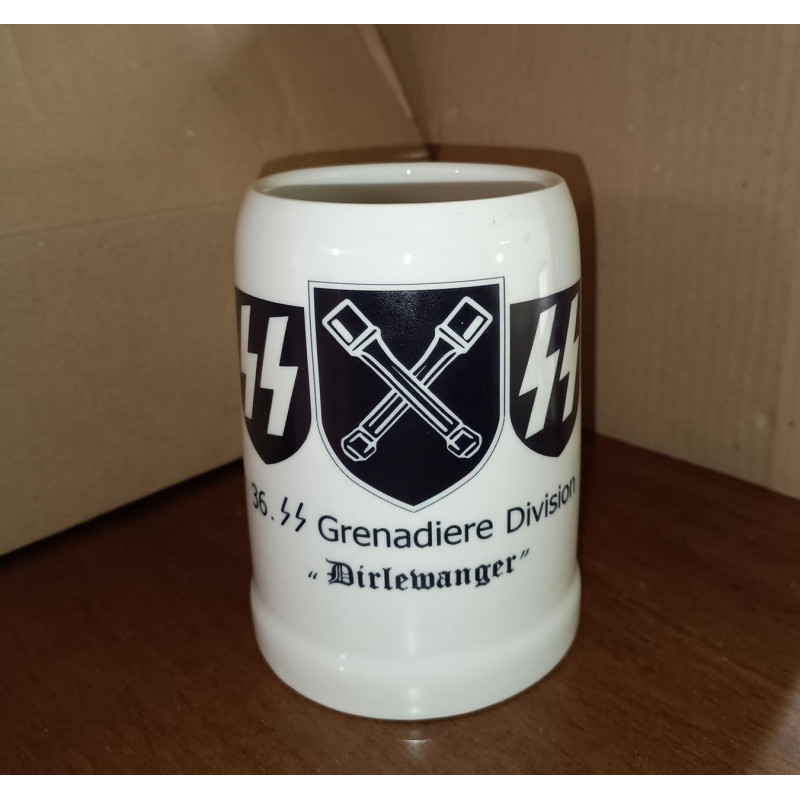 Dirlewanger ceramic beer stein