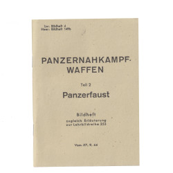 manual of Panzerfaust launcher