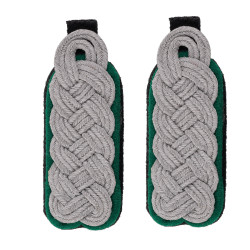 SS higher officer shoulder boards mountain units.