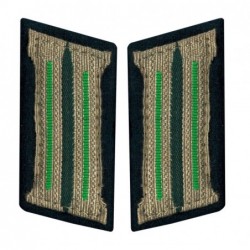 M35 EMNCO Heer mountain troops collar tabs on wool